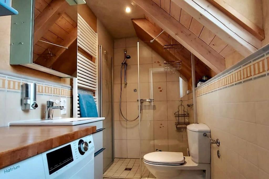 Gemuetliche Ferienwohnung Auf 2 Etagen Mit Dachterrasse Wangen im Allgäu Exteriér fotografie